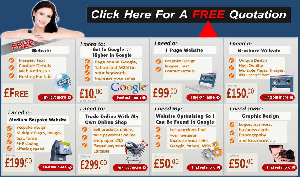 Web Design, Trade Online, Websites, SEO search engine optimisation, Web Designer Manchester